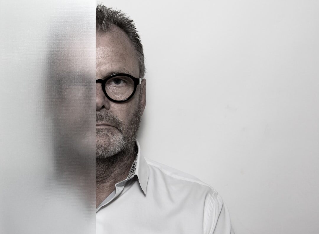 Studio portrait of a Belgian businessman in his forties