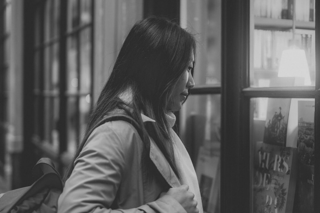Studio portrait of a Belgian businesswoman in her thirties smiling